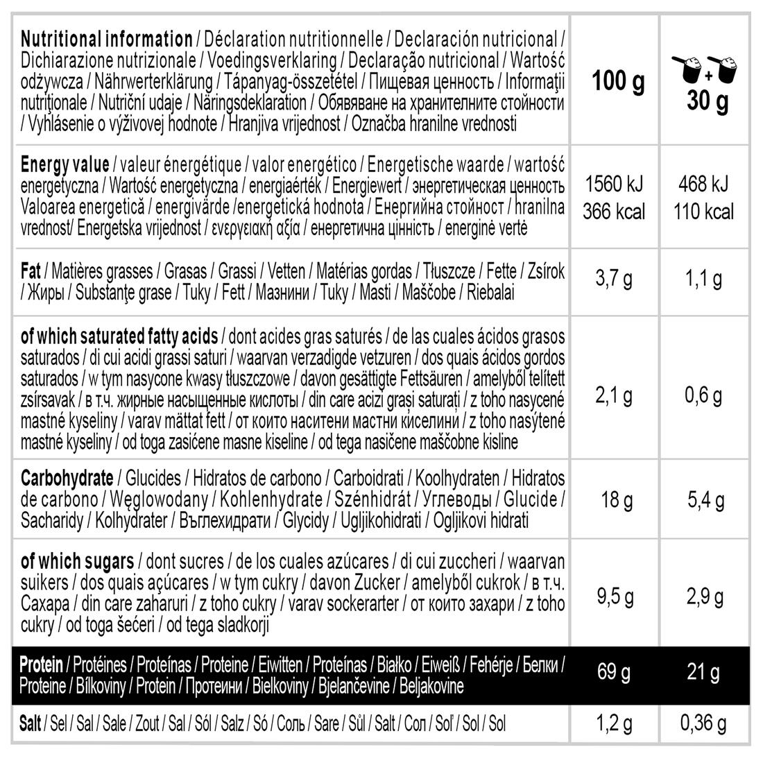 Strawberry whey protein 450g 2