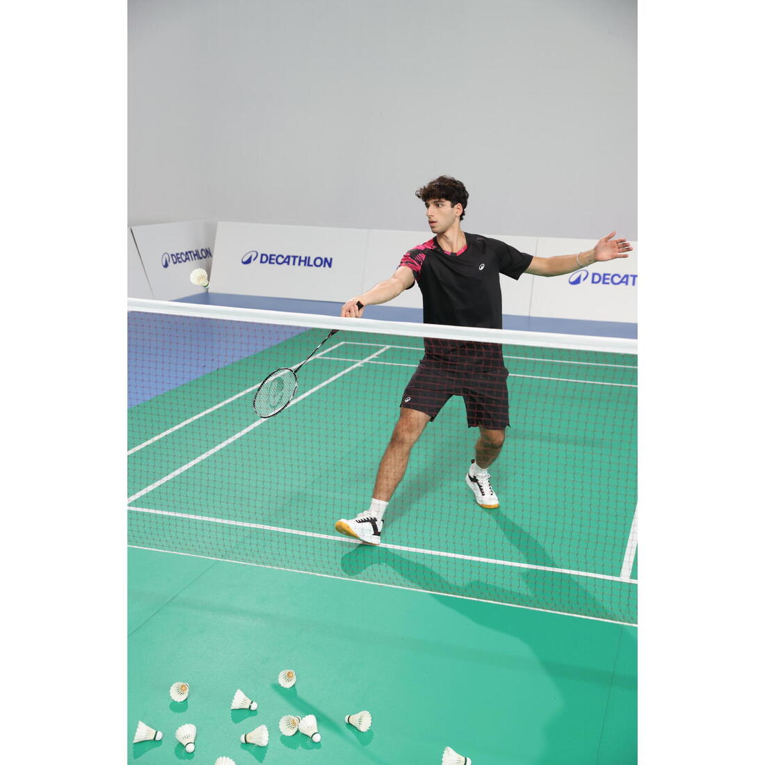RAKETA BADMINTON PËR TË RRITUR BR SENSATION 500 E ZEZË 7