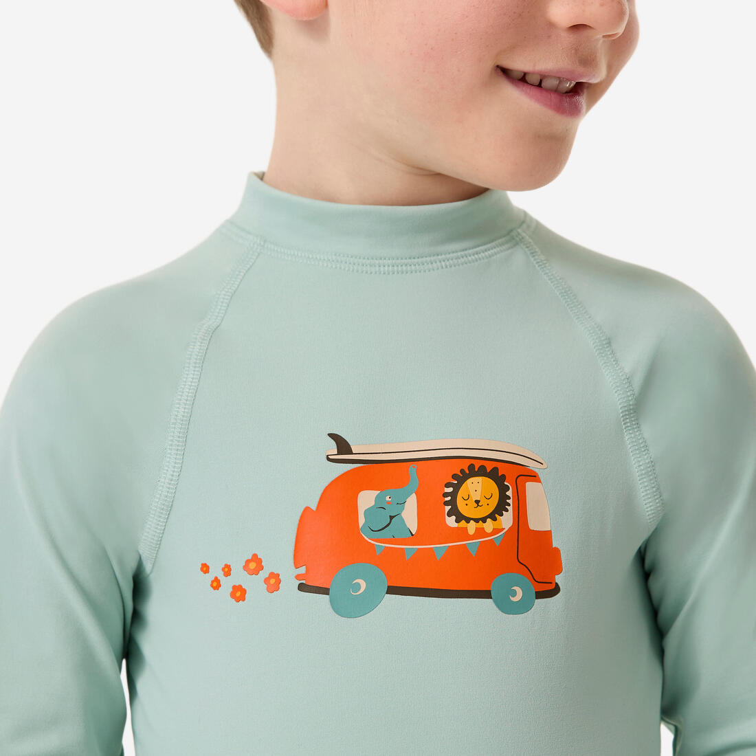 Bluzë me mëngë të gjata për bebe anti-UV me printim SAVANNAH 11