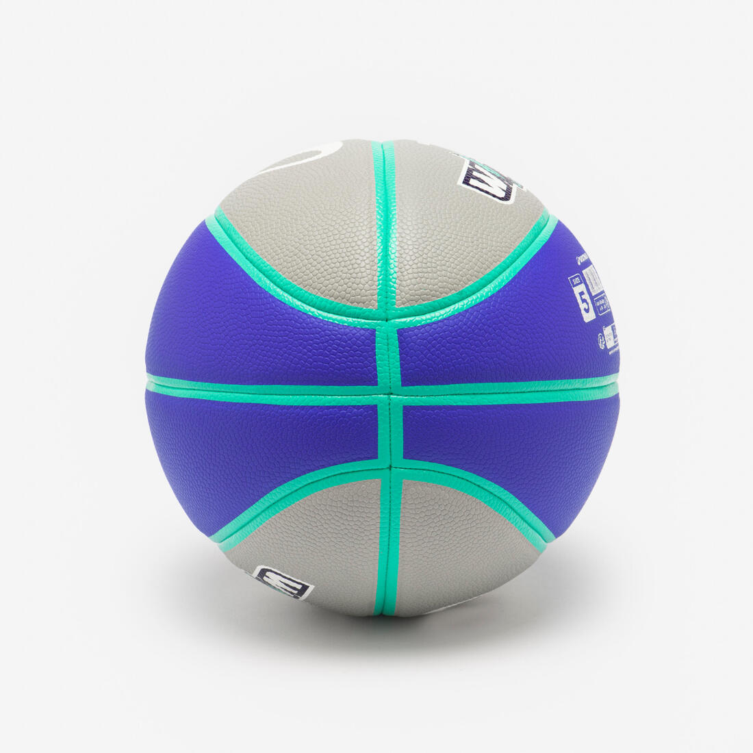 Basketbolli Wizzy K900 Madhësia 5 - E kuqe/Blu 9
