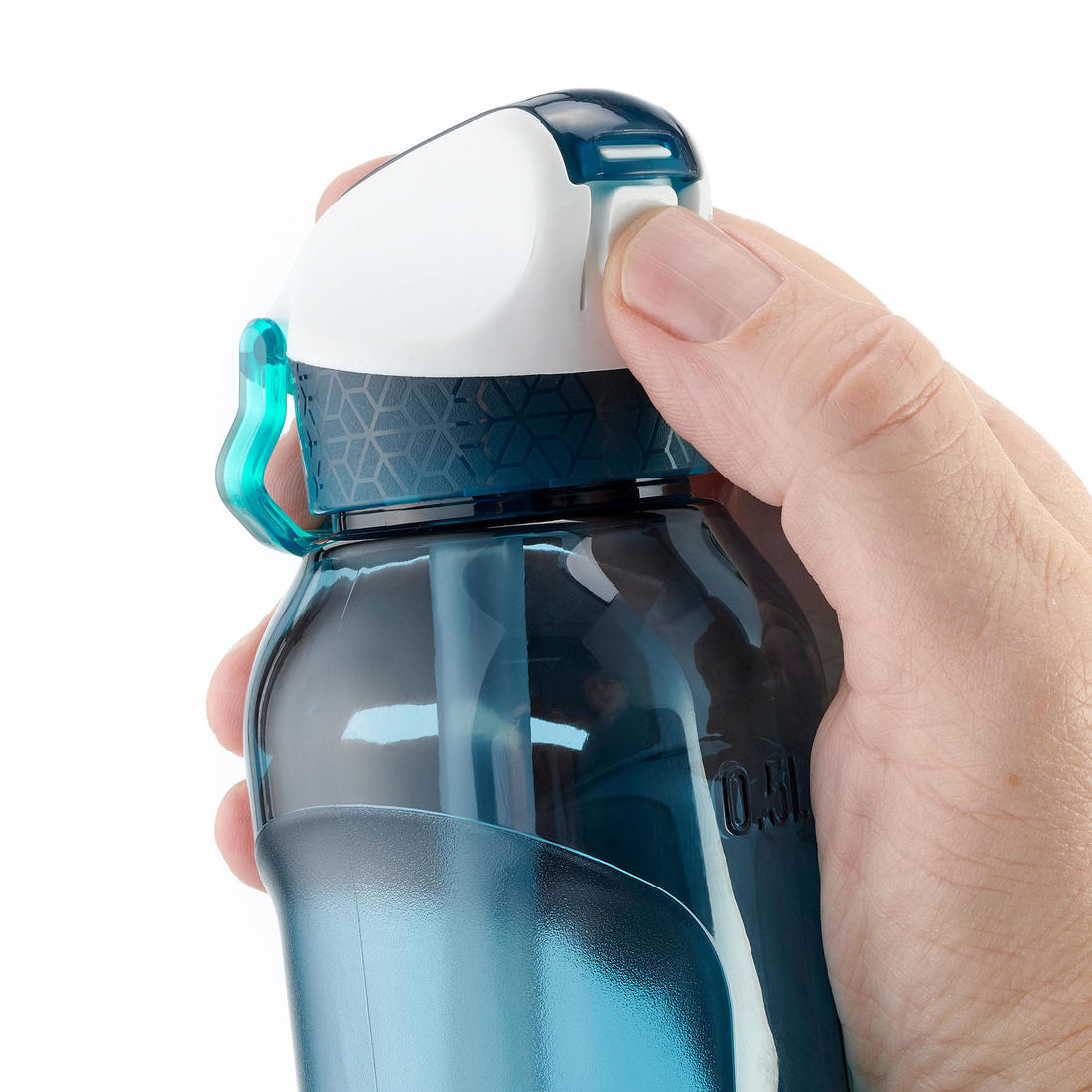 0.5 L Kids’ Ecozen® Water Flask 500 kapak çasti, pipetë dhe pipëz për hiking 6