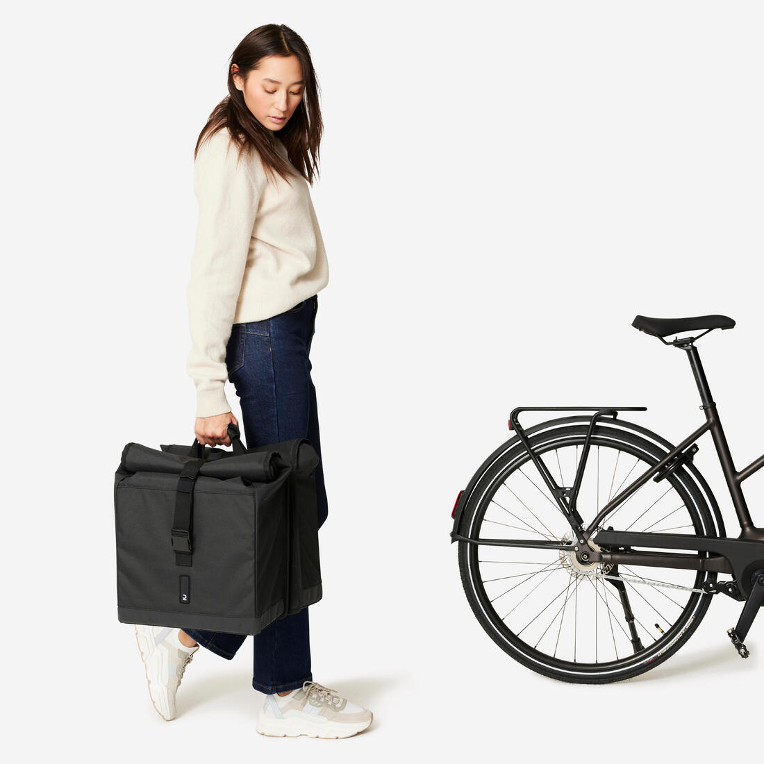 20 L Bike Double Pannier Bag 500 5