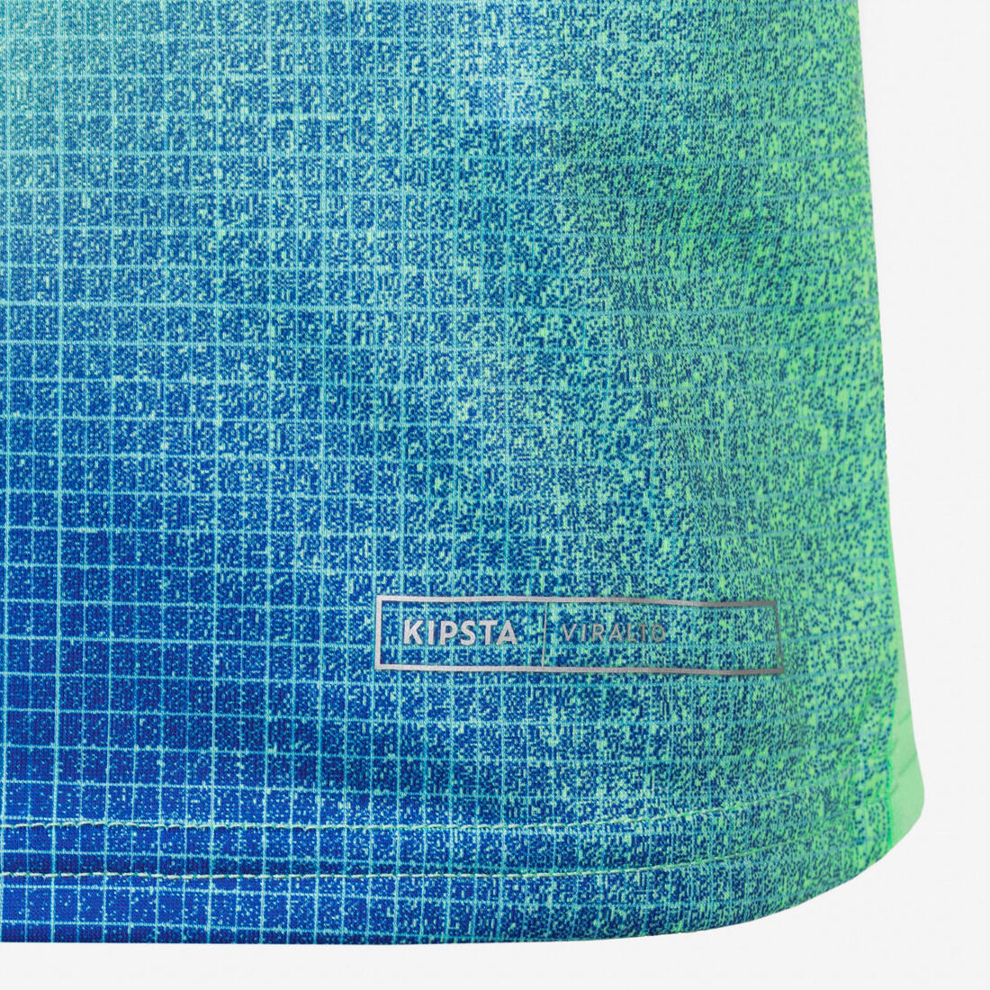 Bluzë Futbolli Mëngë të Shkurtra për Fëmijë Viralto Boreal - Blu Marin / Jeshile 17