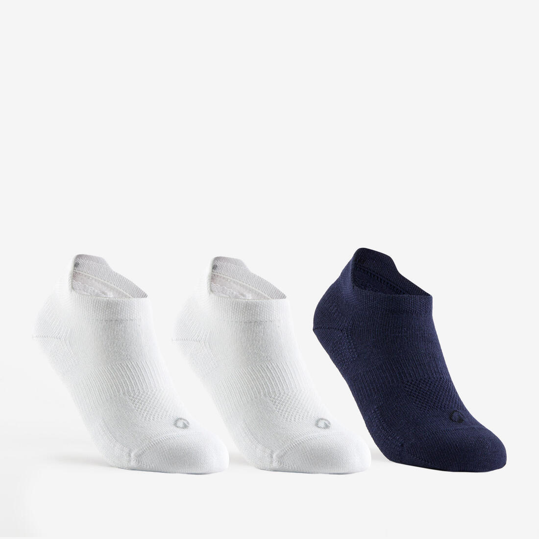 Çorape Sportive të Ulëta Fëmijë, Tri-Pack RS 160 - E Bardhë/Ngjyrë Blu e Kaltër 3