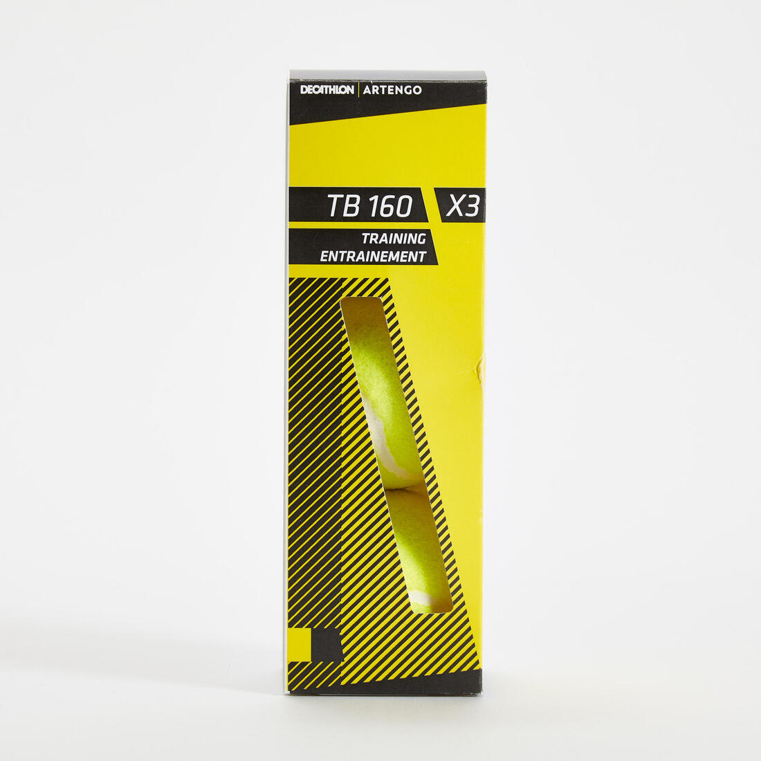 Top tenisi TB160 Tri-Pack - i verdhë