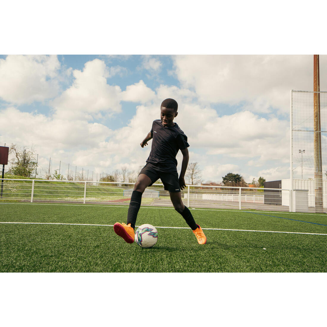 Kids' Football Socks Easy Pocket 27