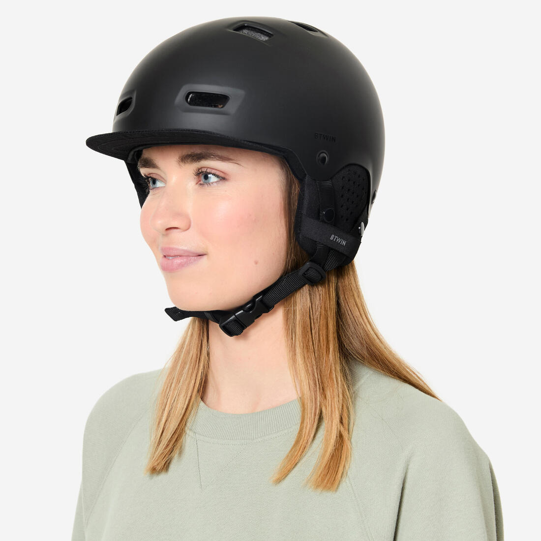 Helmetë për çiklizëm 500 ngjyrë bezhë 3