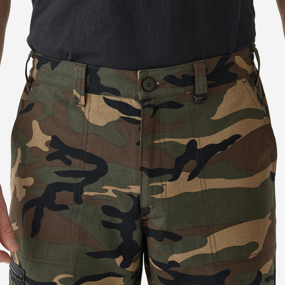 Durable cargo trousers, Steppe 500 half-tone camo 19