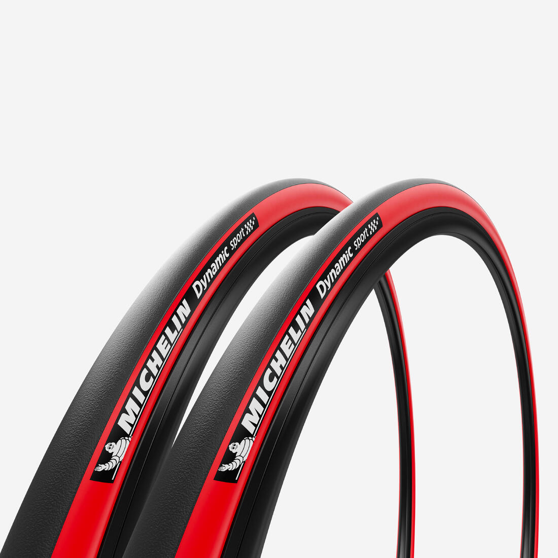 Goma për Biçikletë Dynamic Sport 700x23, Pako me 2 Goma / ETRTO 23-622 - E Kuqe