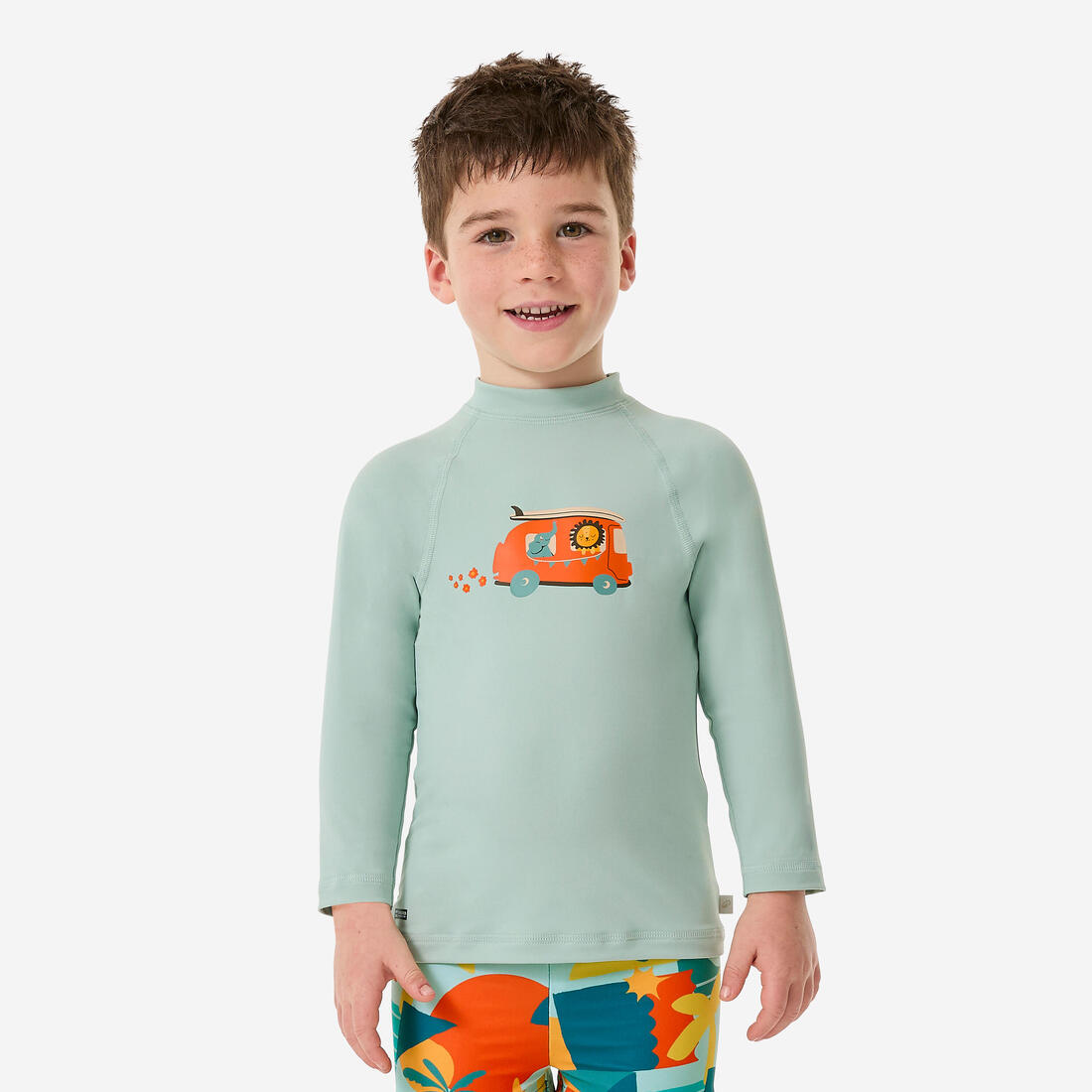 Bluzë me mëngë të gjata për bebe anti-UV me printim SAVANNAH 3
