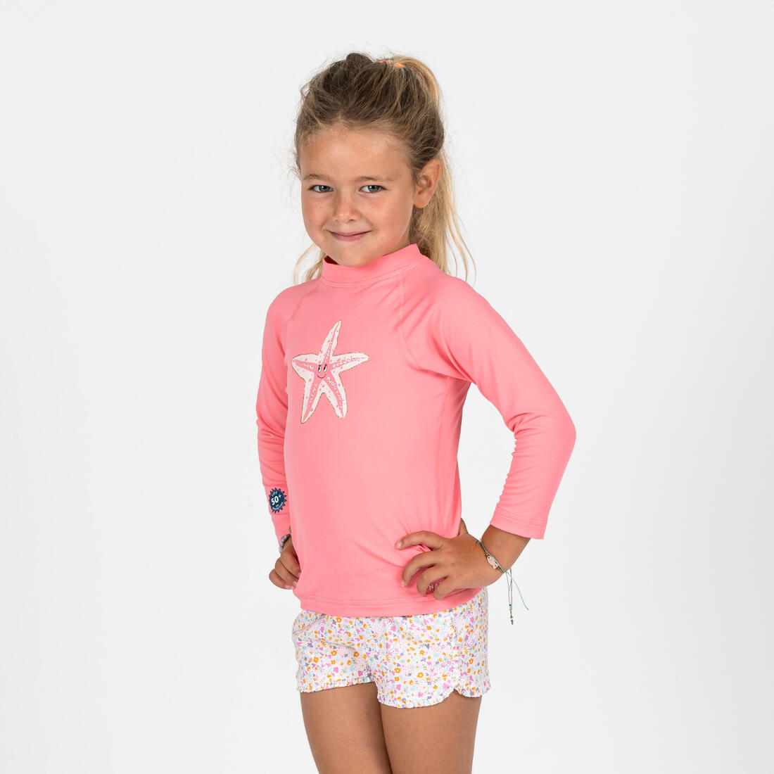 Bluzë me mëngë të gjata për bebe anti-UV me printim SAVANNAH 12
