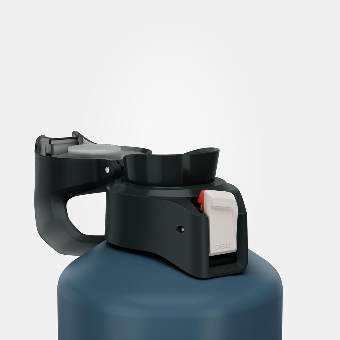 Shishe alumini 1.5L me kapak që hapet shpejt për ecje në natyrë - Blu 14