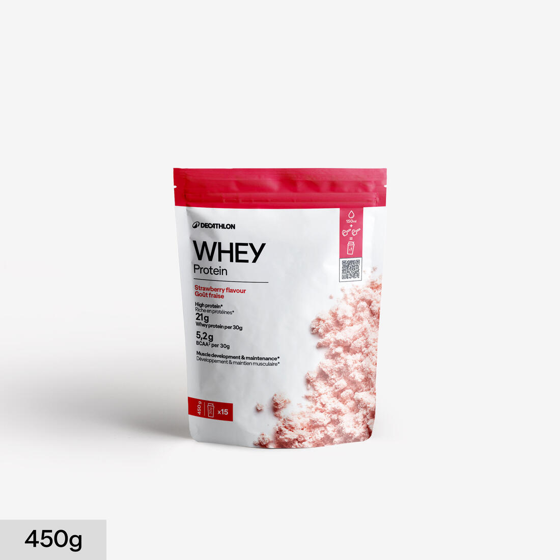 Strawberry whey protein 450g