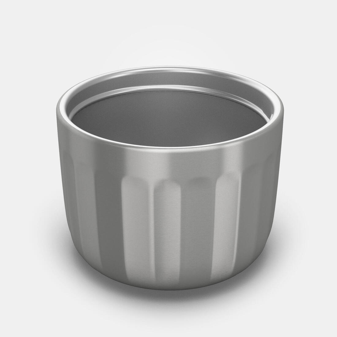 Shishe çeliku inox e izoluar 0.4 L me filtër çaji, për ecje dhe kamping 10