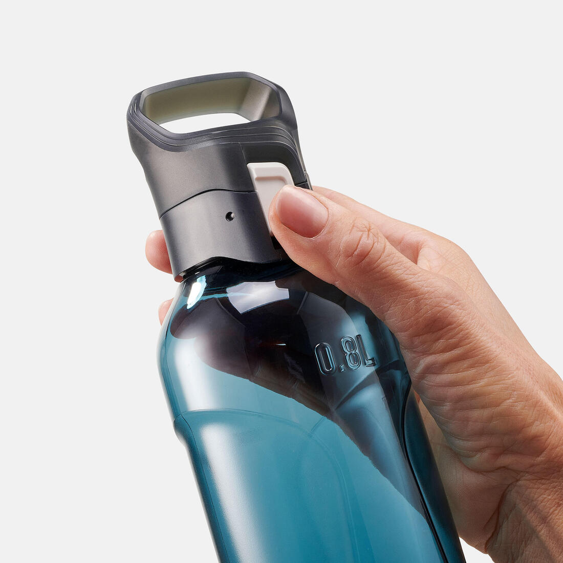 Shishe Ecozen® 500 0.8L me kapak me çlirim të shpejtë për ecje në natyrë - Blu 29