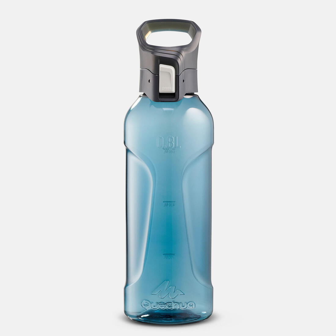 Shishe Ecozen® 500 0.8L me kapak me çlirim të shpejtë për ecje në natyrë - Blu 5