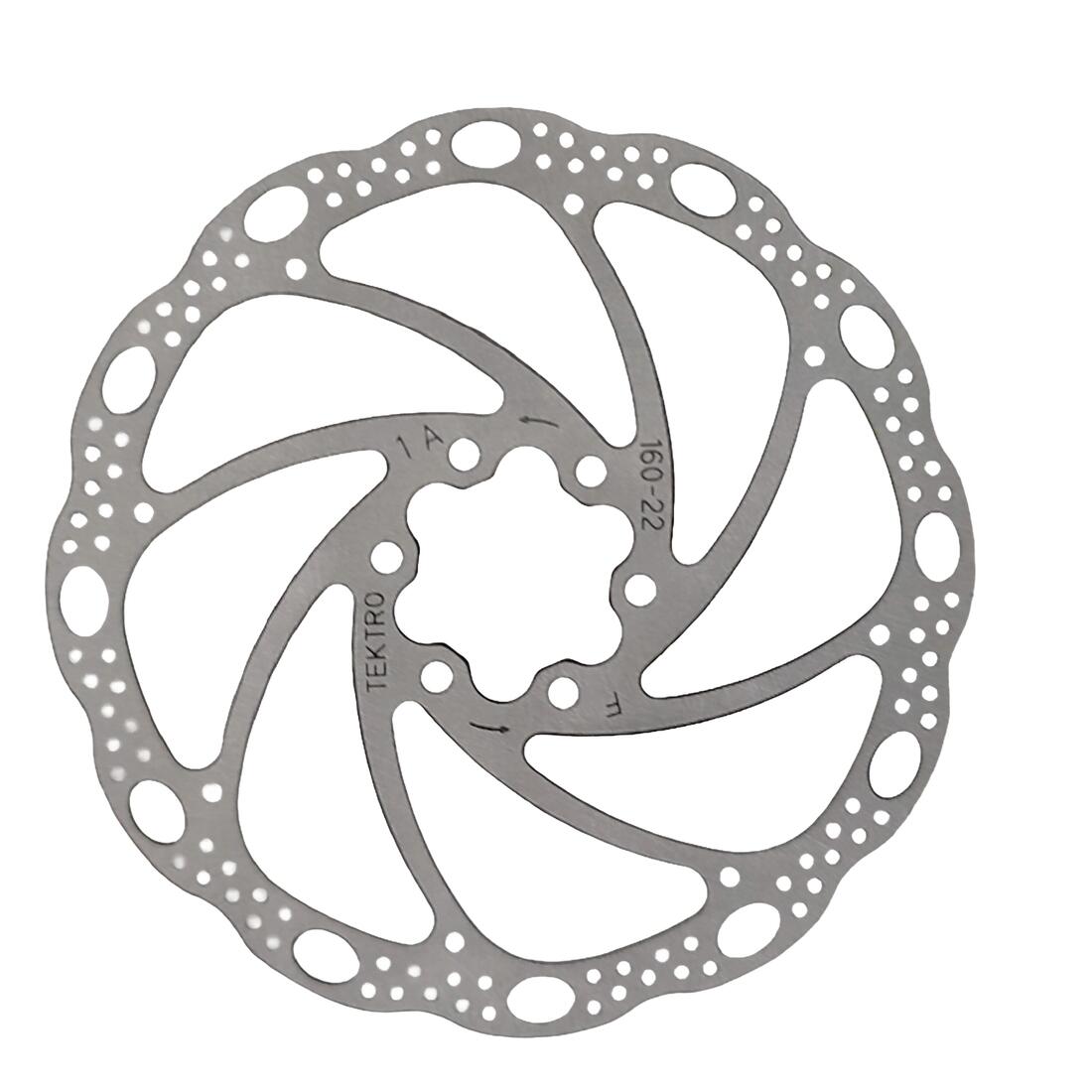 160 mm 6-Bolt Brake Rotor TR-8