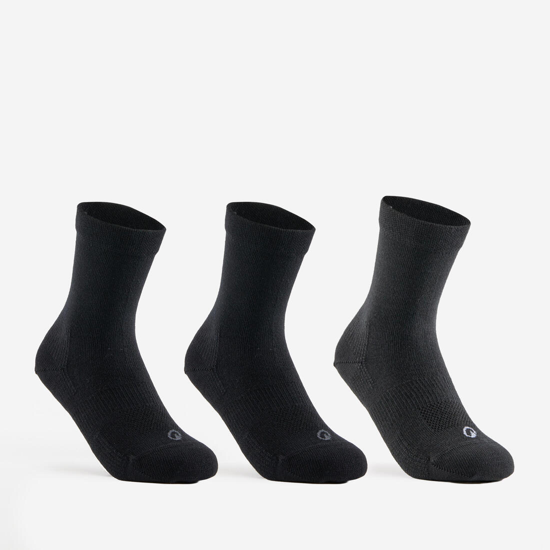 Çorape Sportive të Larta për Fëmijë, Tri-Pack RS 60 - E Bardhë/Ngjyrë Blu Marin 2