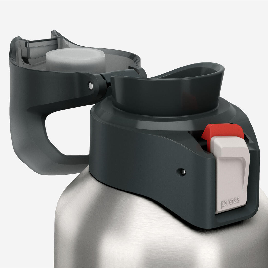0.8 L insulated stainless steel flask 900 with quick-release cap for hiking 5